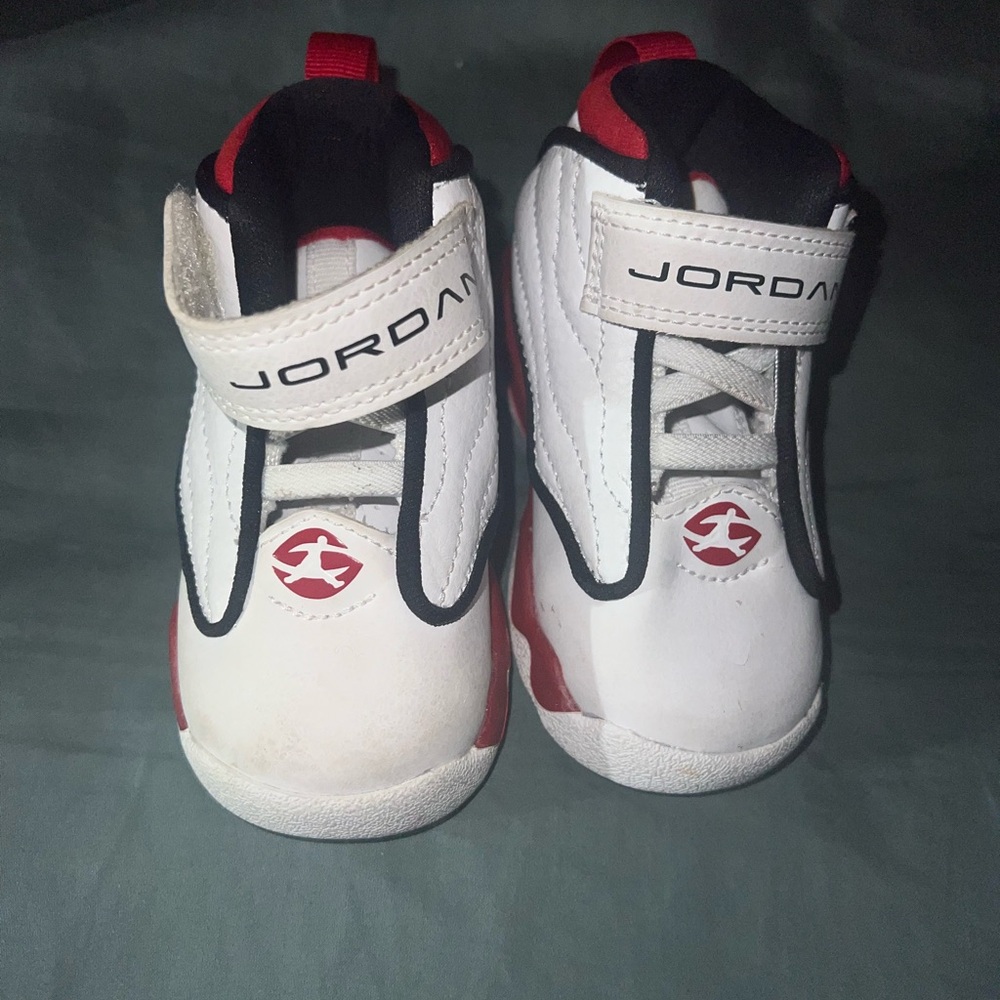 Brand new size 4 baby Jordan's